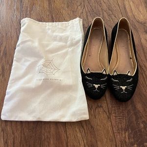 Charlotte Olympia kitty flats